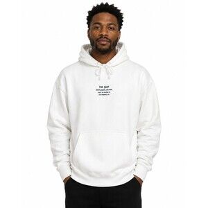 The Shop x Uninterrupted Hoodie Men’s Large White Heavyweight Embroidered LeBron